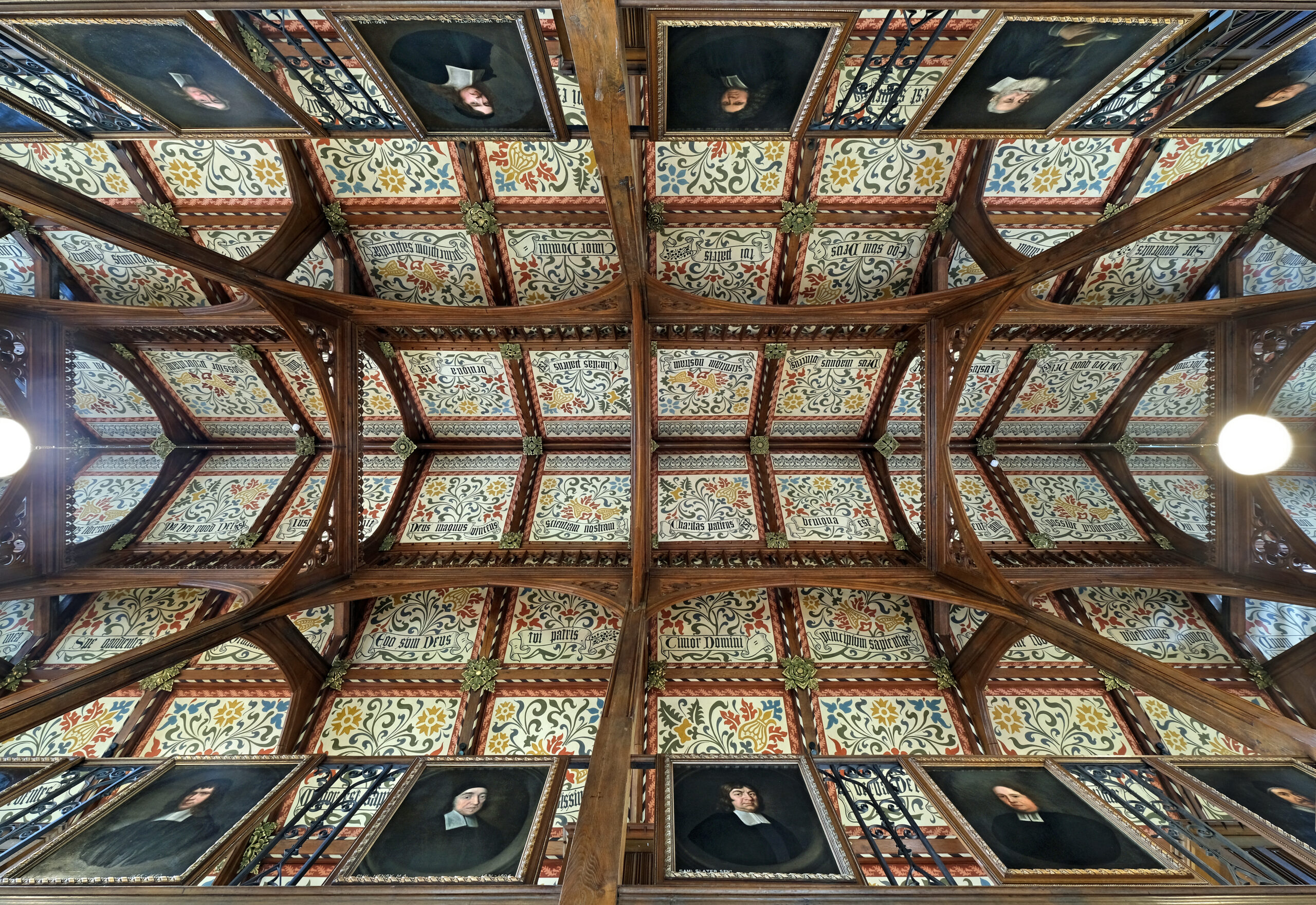 Main College Library ceiling.